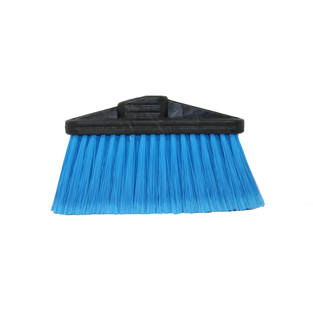 Better Brush 430109 Light Sweep Upright Broom - 4" Trim Blue - Head Only