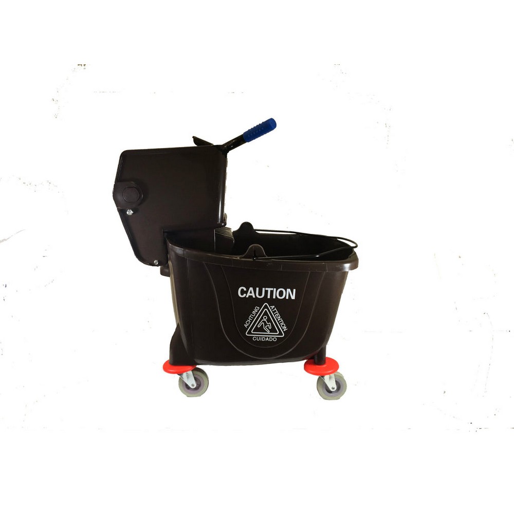 Better Brush 153035N Mop Bucket & Wringer 35 Liter - BROWN