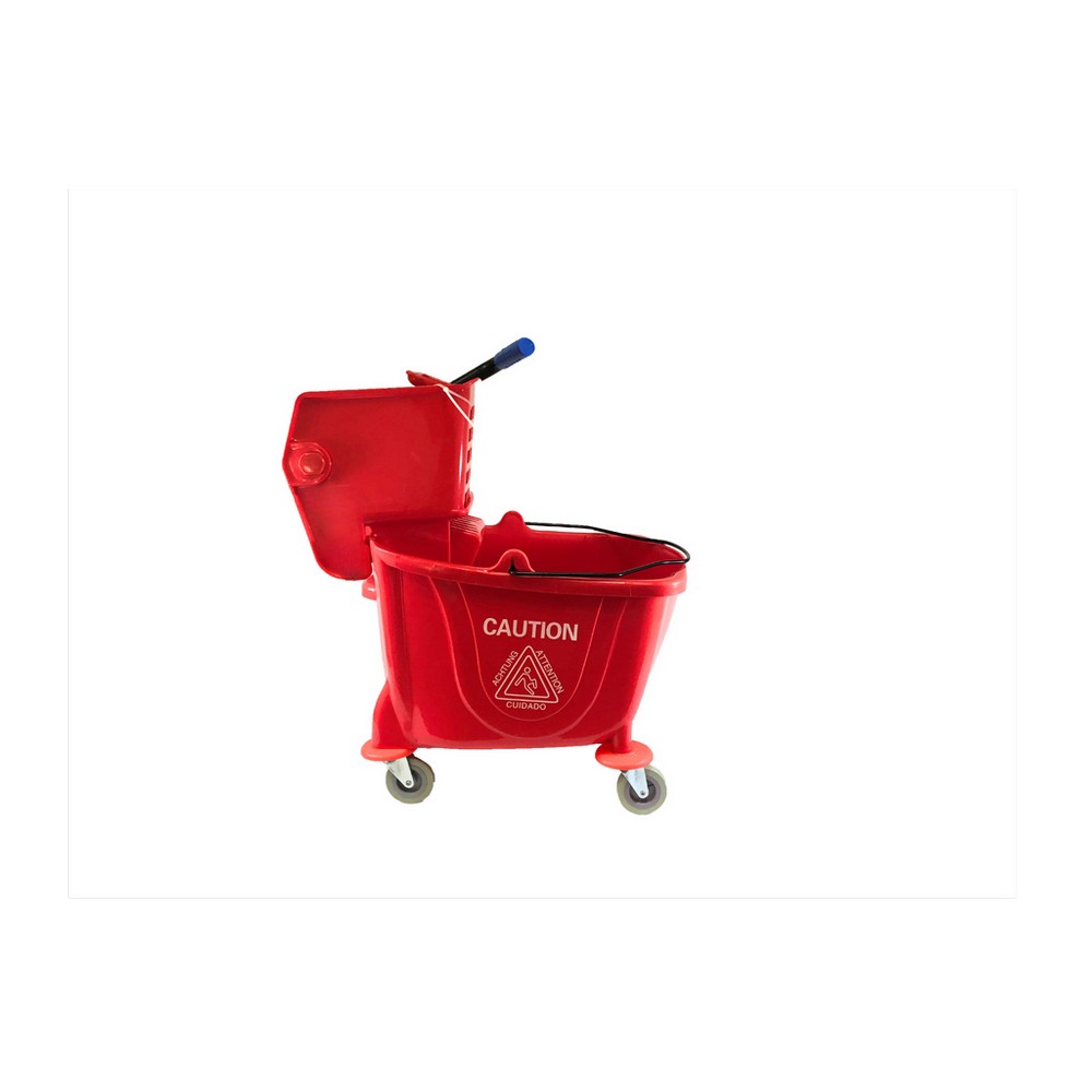 Better Brush 153035R Mop Bucket & Wringer 35 Liter - RED