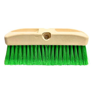 Better Brush 181110 Acid Resistant Vehicle Wash Brush- Green - 10"