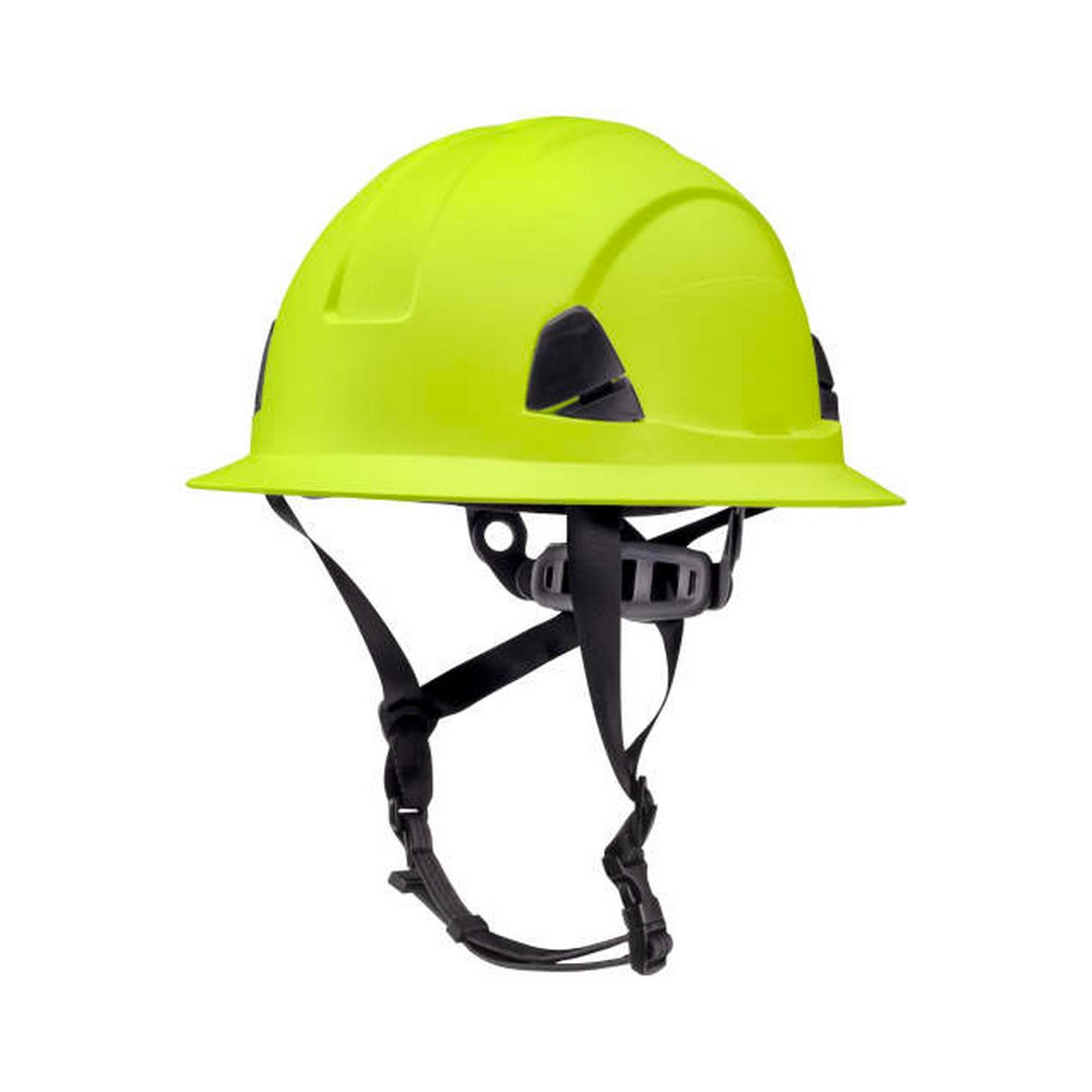 Radians RHF2 Dareware X Type II Class E Full Brim Safety Helmet - Hi-Vis Lime