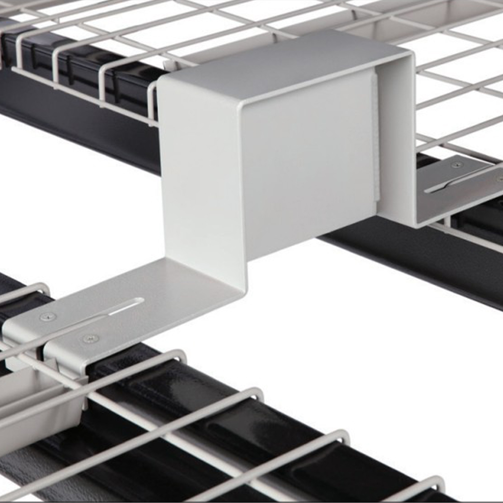 Worldwide Material Handling NDWSD12063050156200P WorldStop 12" Double Flue Pallet Safety Stop