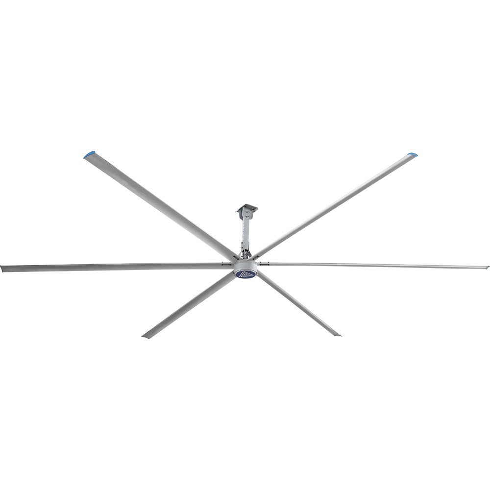 Patterson Fan V24B-230 V-Series Big HVLS Ceiling Fan 24', 208-330V 3-Phase Motor