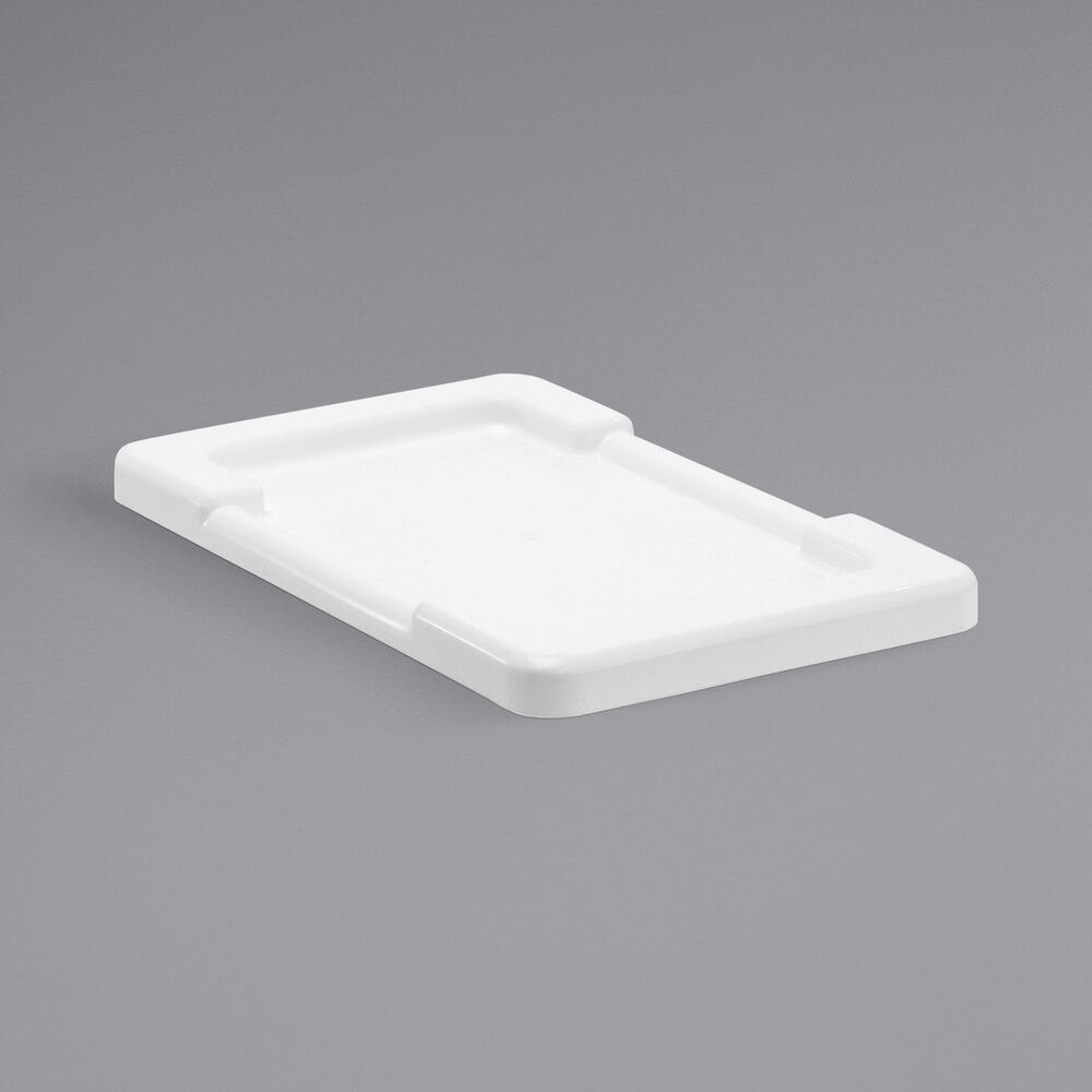 Quantum Storage Systems LID2417WT White Lid for TUB2417-8 and TUB2417-12 Cross Stack Tubs