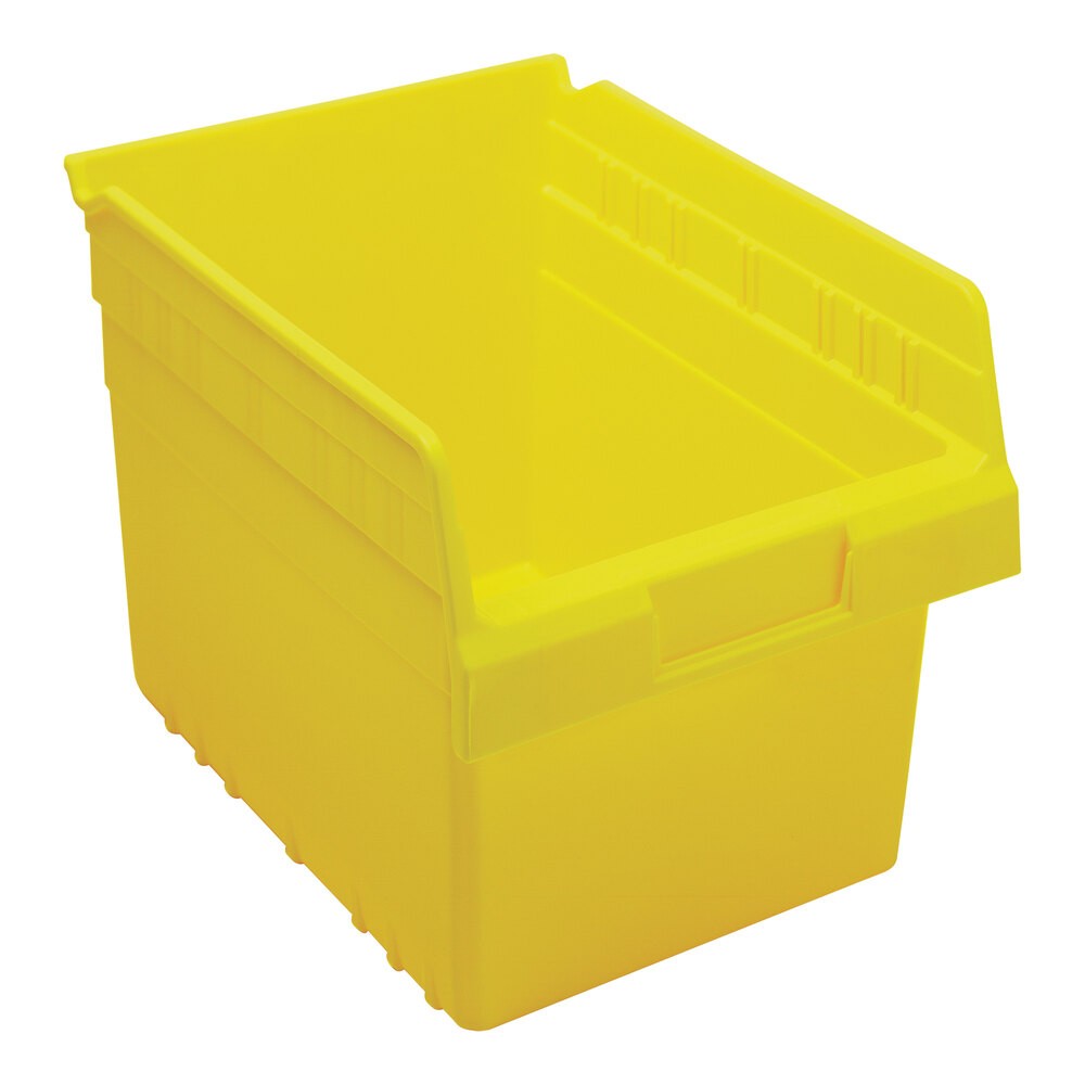 Quantum Storage Systems QSB807YL STORE-MAX 11 5/8" x 8 3/8" x 8" Yellow Shelf Bin