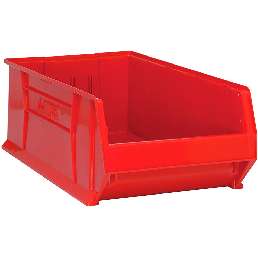 Quantum Storage Systems QUS975RD Red Hulk Bin, 29 7/8" x 18 1/4" x 12"