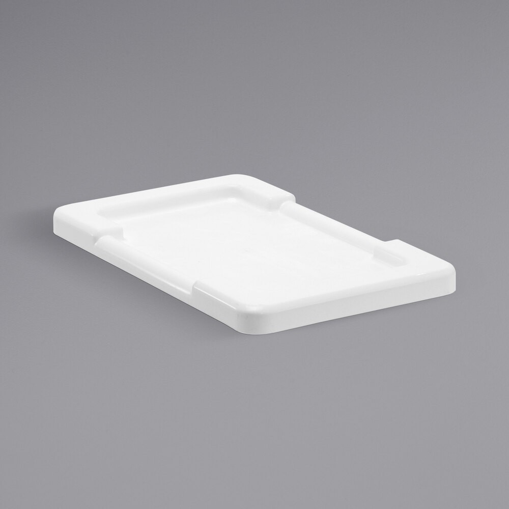Quantum Storage Systems LID1711WT White Lid for TUB1711-8 and TUB1711-12 Cross Stack Tubs