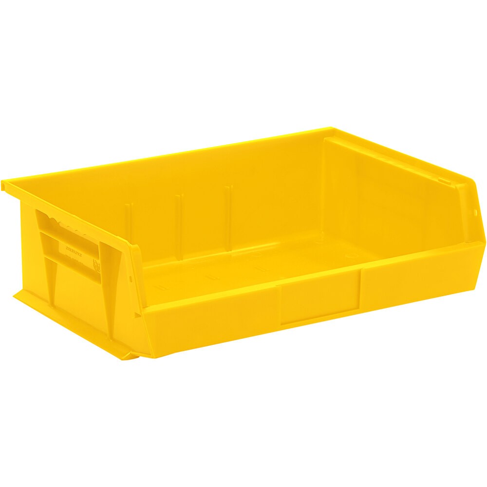 Quantum Storage Systems QUS-245YL 10 7/8" x 16 1/2" x 5" Yellow Hanging Bin