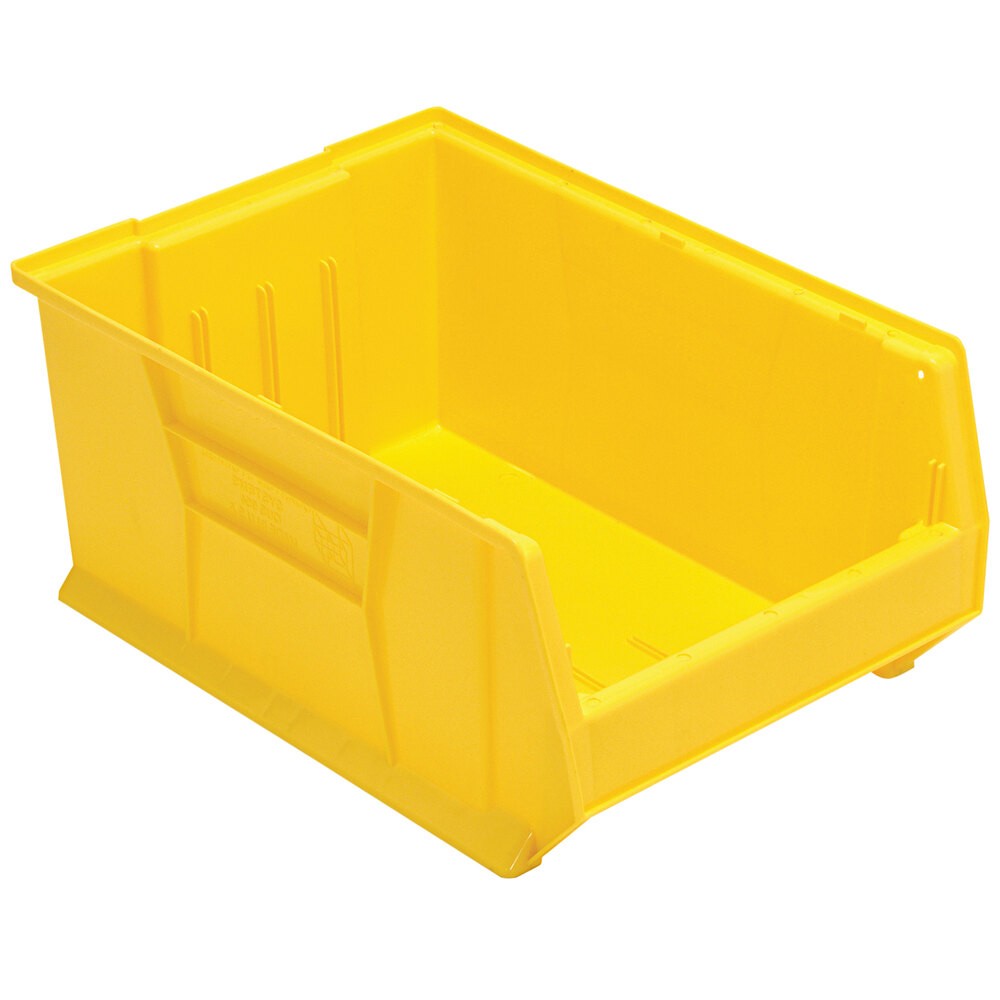 Quantum Storage Systems QUS-954YL Yellow Hulk Bin, 23 7/8" x 16 1/2" x 11"