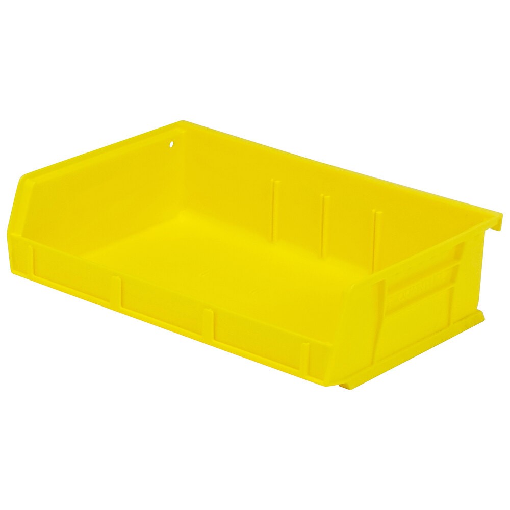 Quantum Storage Systems QUS-236YL 7 3/8" x 11" x 3" Yellow Hanging Bin