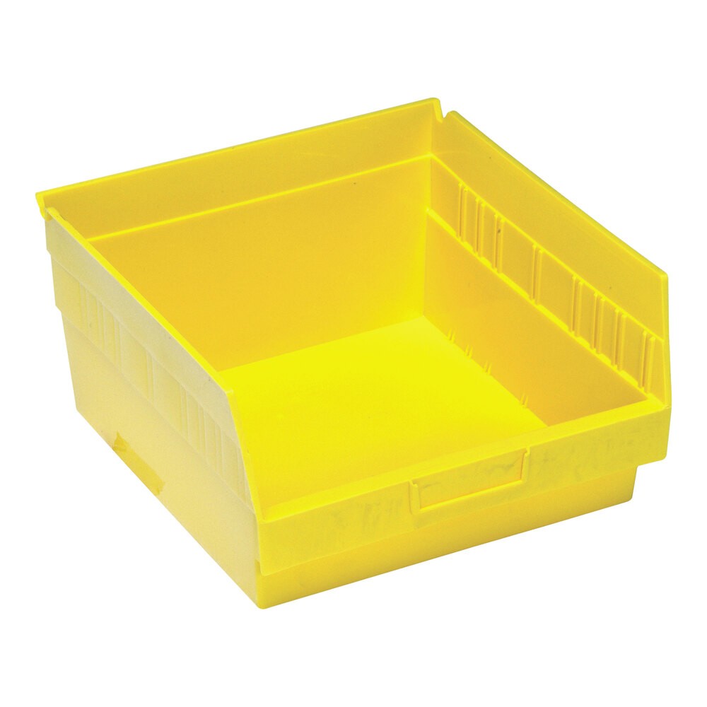 Quantum Storage Systems QSB209YL STORE-MORE 11 5/8" x 11 1/8" x 6" Yellow Shelf Bin