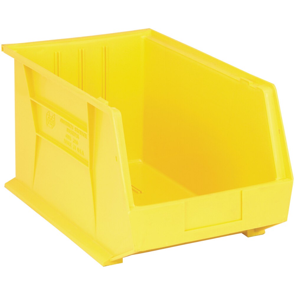 Quantum Storage Systems QUS-260YL 18" x 11" x 10" Yellow Hanging Bin