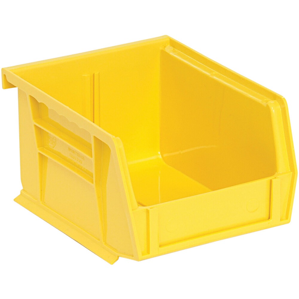 Quantum Storage Systems QUS-210YL 5 3/8" x 4 1/8" x 3" Yellow Hanging Bin