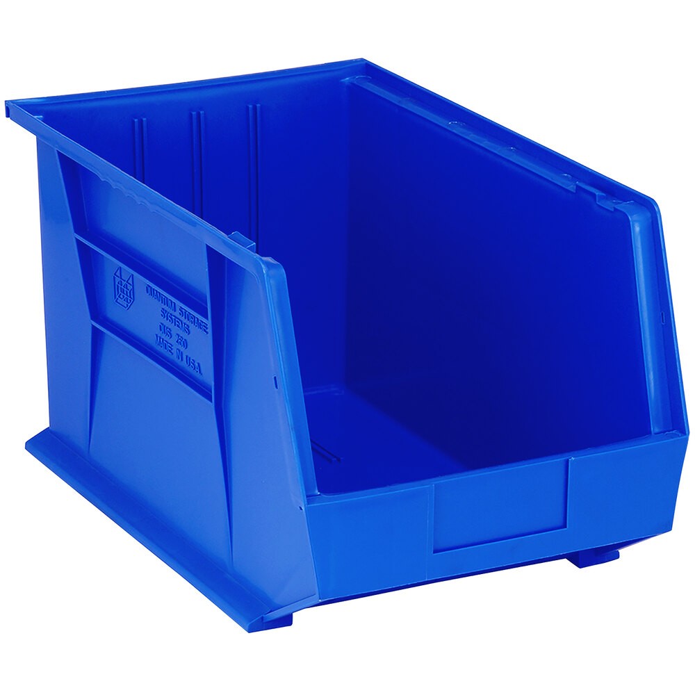 Quantum Storage Systems QUS-260BL 18" x 11" x 10" Blue Hanging Bin