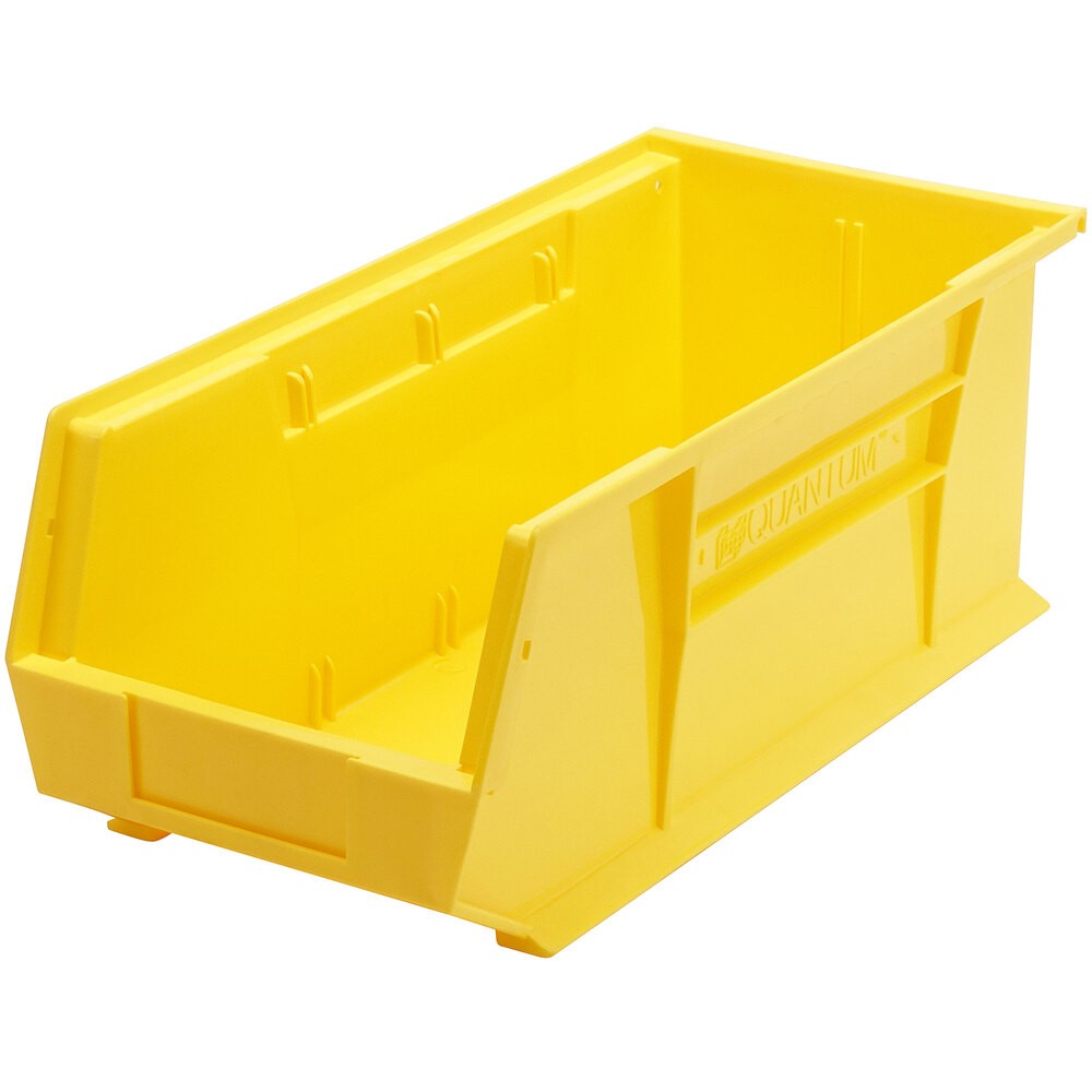 Quantum Storage Systems QUS-248YL 18" x 8 1/4" x 7" Yellow Hanging Bin