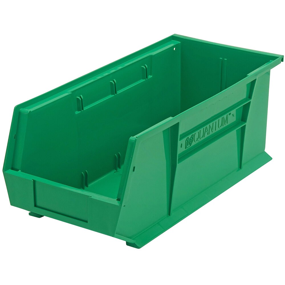 Quantum Storage Systems QUS-248GN 18" x 8 1/4" x 7" Green Hanging Bin