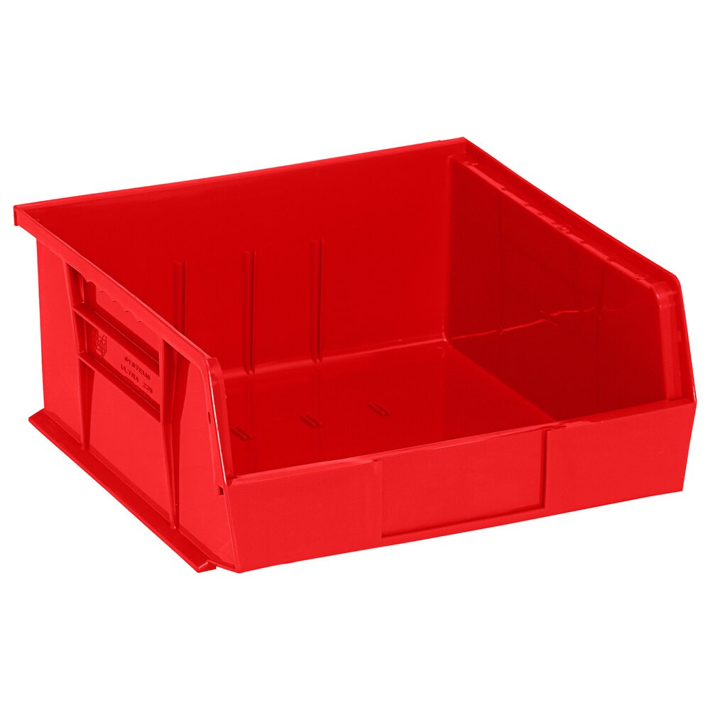 Quantum Storage Systems QUS-235RD 10 7/8" x 11" x 5" Red Hanging Bin
