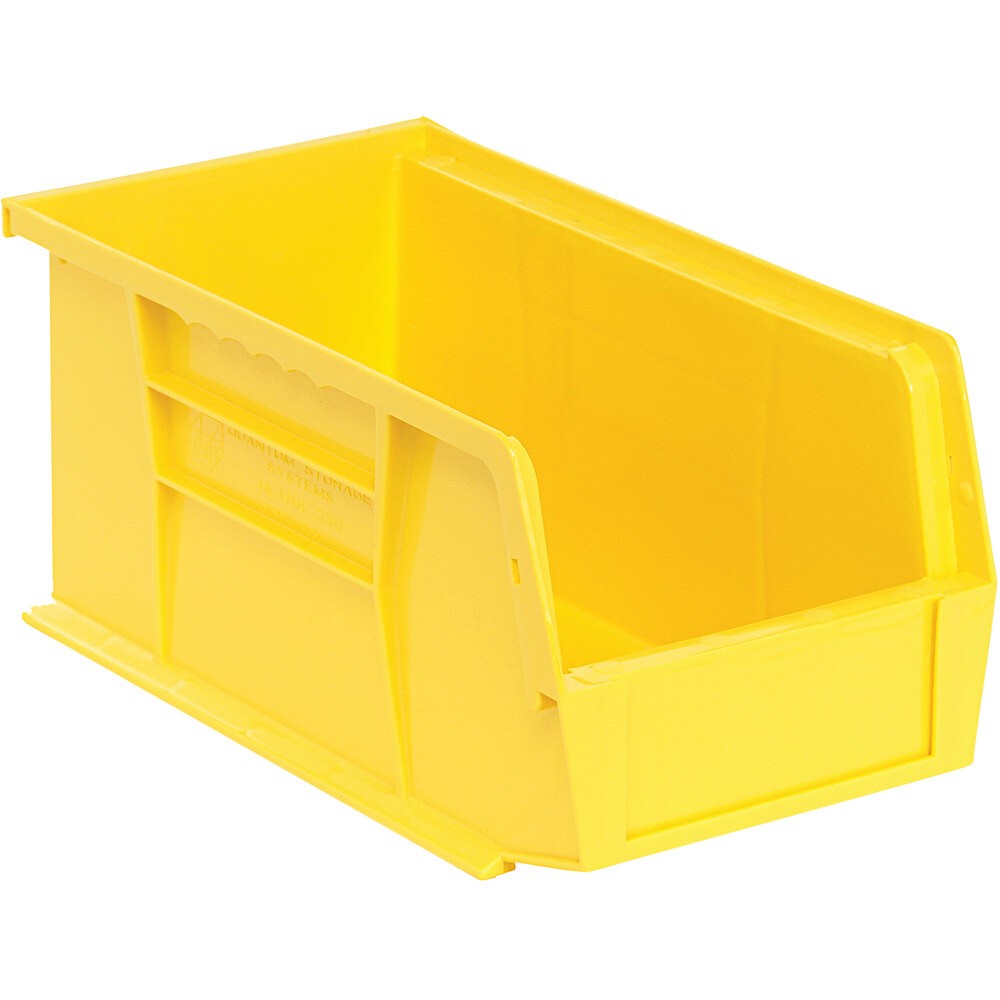 Quantum Storage Systems QUS-230YL 10 7/8" x 5 1/2" x 5" Yellow Hanging Bin