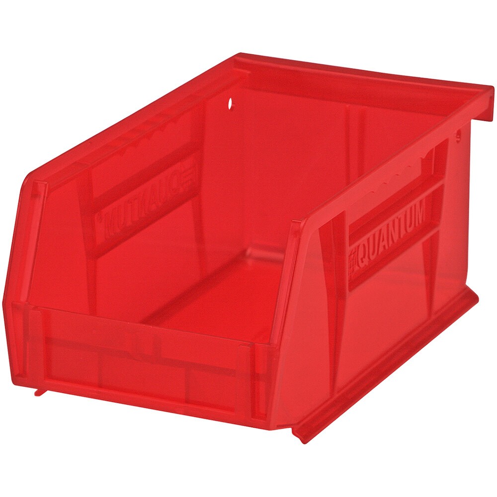 Quantum Storage Systems QUS-220RD 7 3/8" x 4 1/8" x 3" Red Hanging Bin