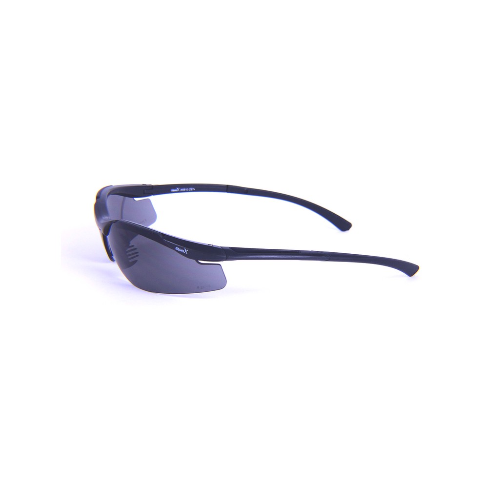 Liberty Glove X6B13 BrandXâ„¢ X6 Semi-Rimless Safety Glasses, Neutral Gray