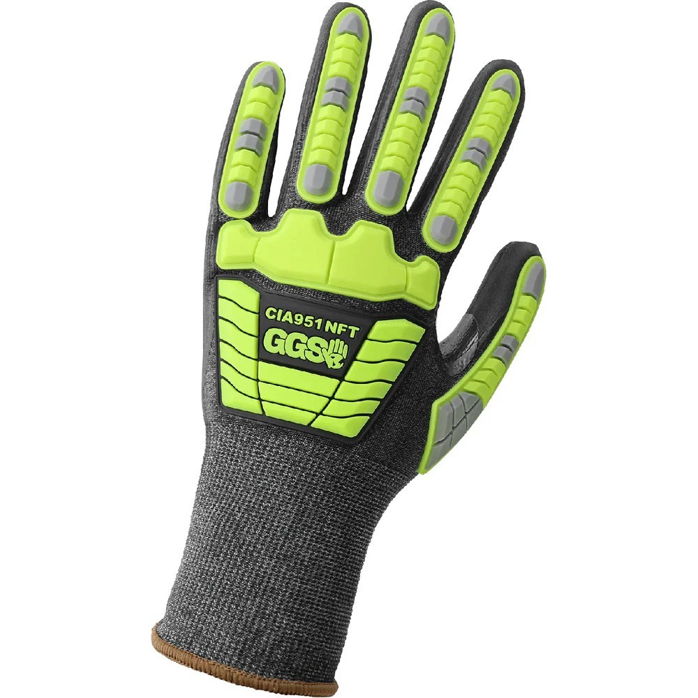 Global Glove CIA951NFT Torq Tuffalene UHMWPE 21-Gauge Touchscreen Gloves with Cut and Impact Protection