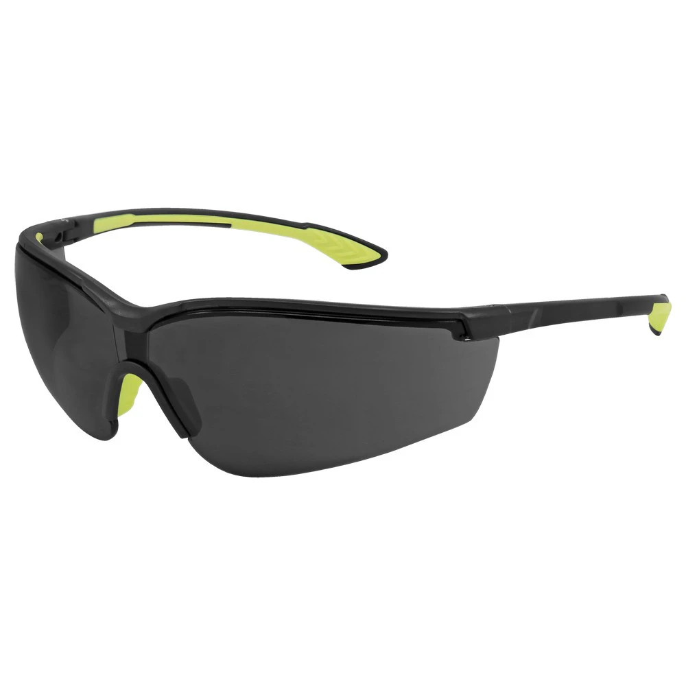 Global Glove BH3453PFT Chromis Gray Performance Fog Technology Lens, Shiny Black Frame Safety Glasses
