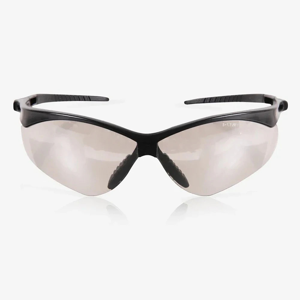 Global Glove RLY00553 Vesper Indoor/Outdoor Anti-Fog Lens, Shiny Black Frame Safety Glasses
