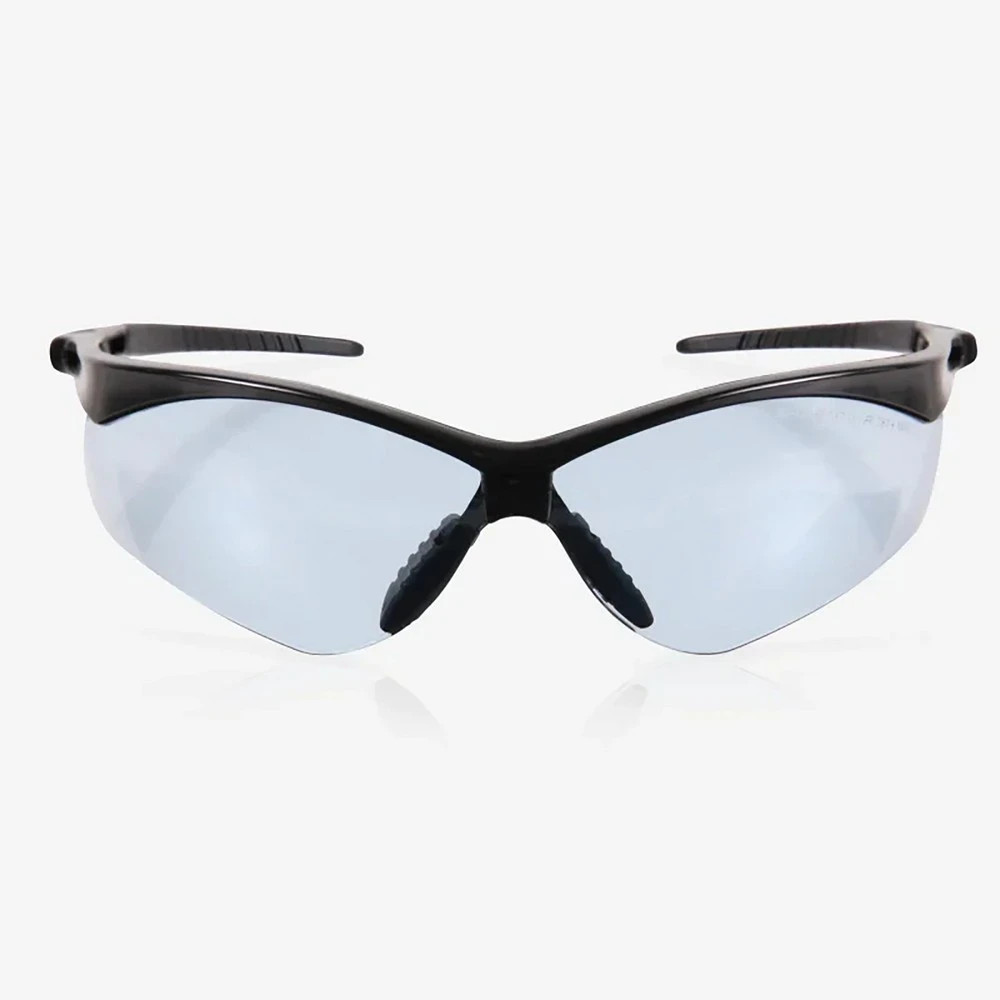 Global Glove RLY00553 Vesper Indoor/Outdoor Anti-Fog Lens, Shiny Black Frame Safety Glasses