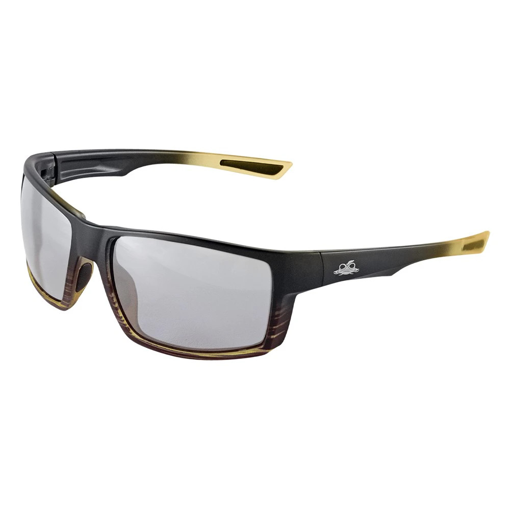 Global Glove BH26718PFT Sawfish Variable Tint Performance Fog Technology Polarized Lens, Tortoise/Black Frame Safety Glasses