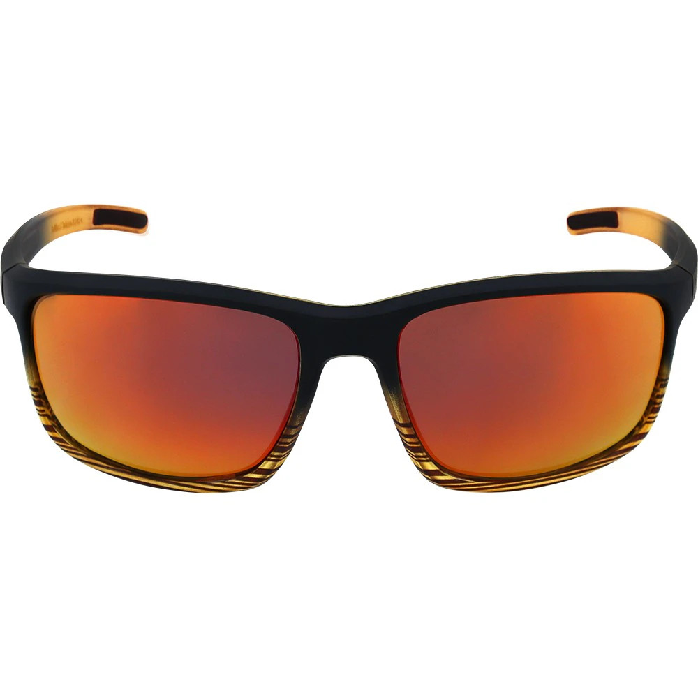 Global Glove BH27710PFT Pompano Red Mirror Performance Fog Technology Polarized Lens, Tortoise/Black Frame Safety Glasses