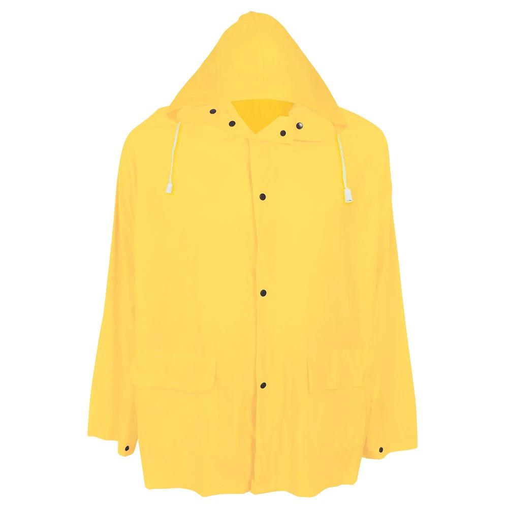 Global Glove RSP810 Three-Piece Yellow PVC Rain Suit
