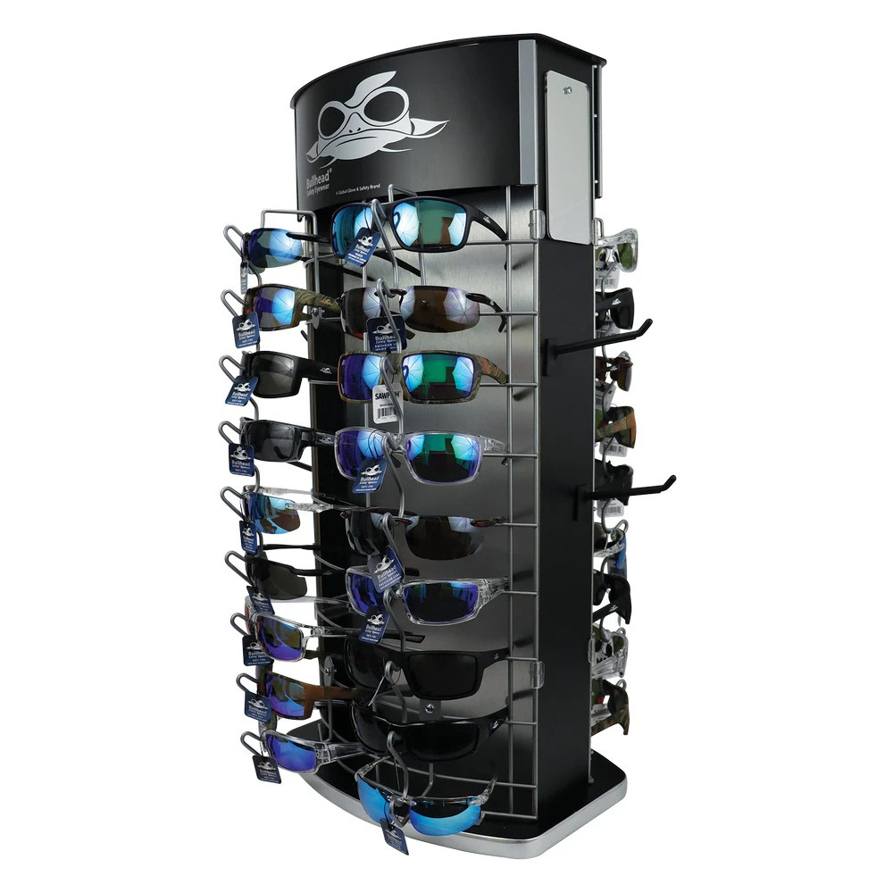 Global Glove BHD36 Bullhead Safety Eyewear 36-Piece Two-Sided Countertop Display