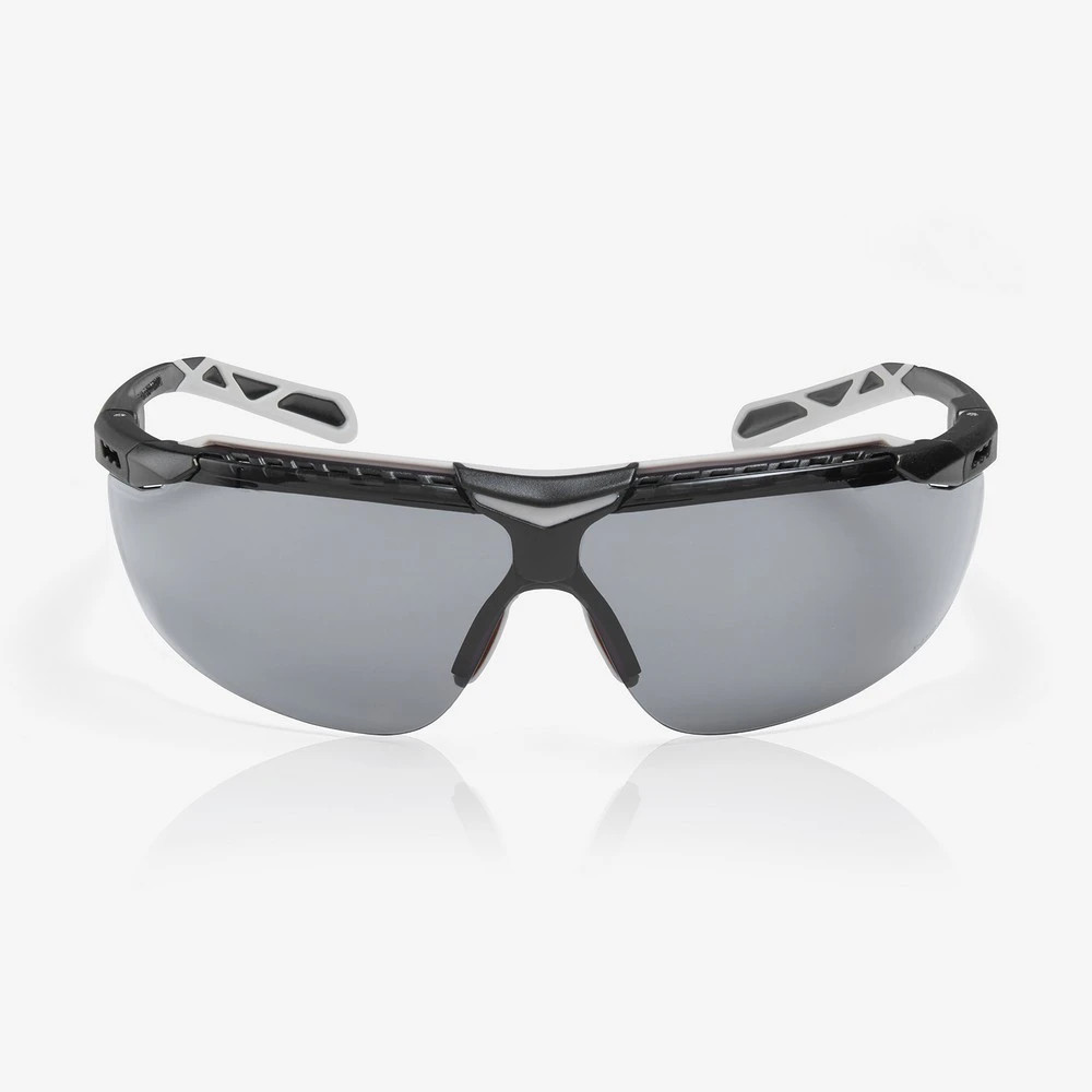 Global Glove RLY00482 Flux Gray Performance Fog Technology Lens, Black and Gray Adjustable Frame Safety Glasses