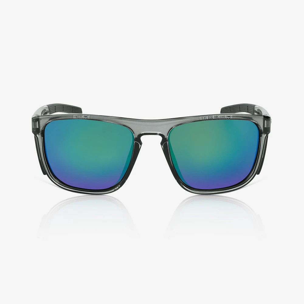 Global Glove RLY00605 Navigator X Emerald Mirror Anti-Fog Lens, Gray Frame Safety Glasses