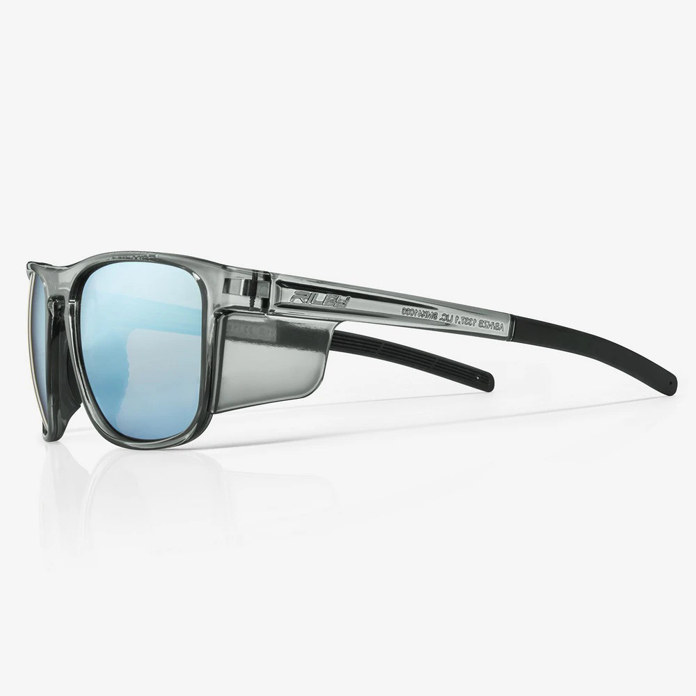 Global Glove RLY00604 Navigator X Arctic Blue Mirror Anti-Fog Lens, Gray Frame Safety Glasses
