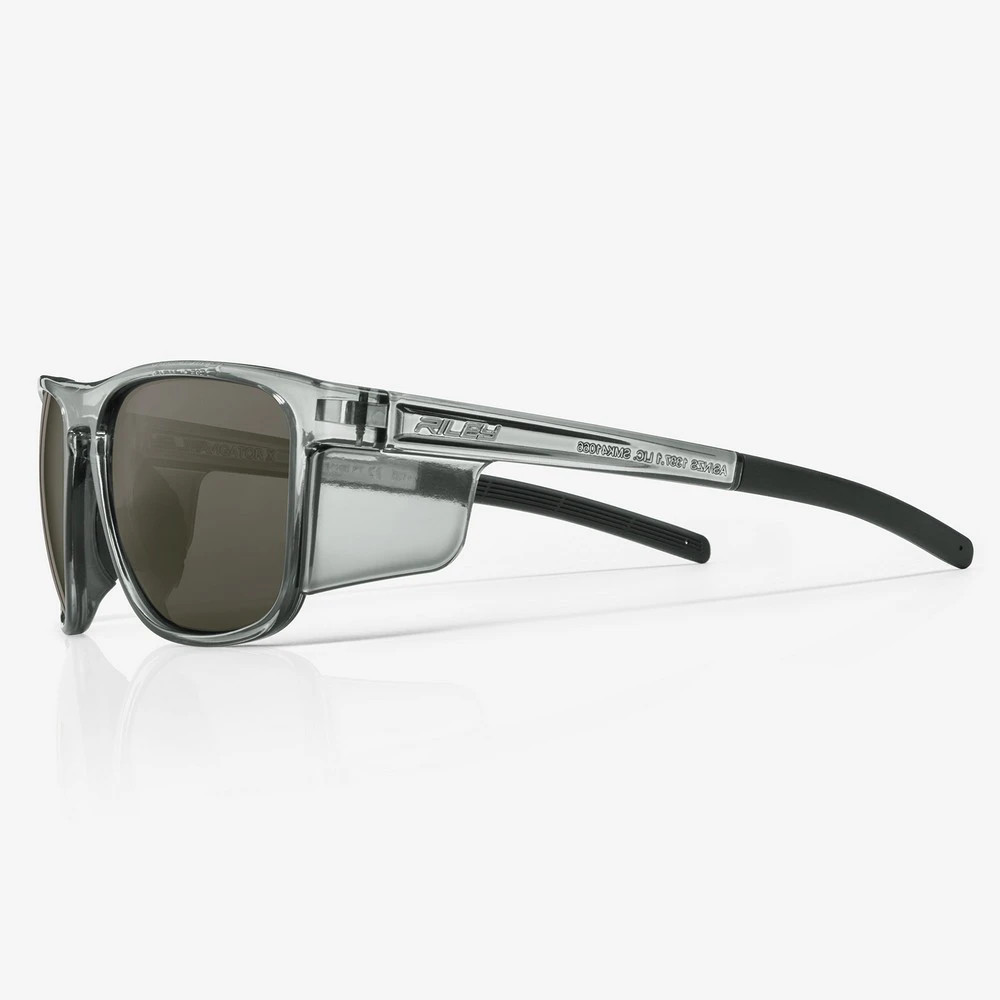 Global Glove RLY00602 Navigator X Polarized Anti-Fog Lens, Gray Frame Safety Glasses