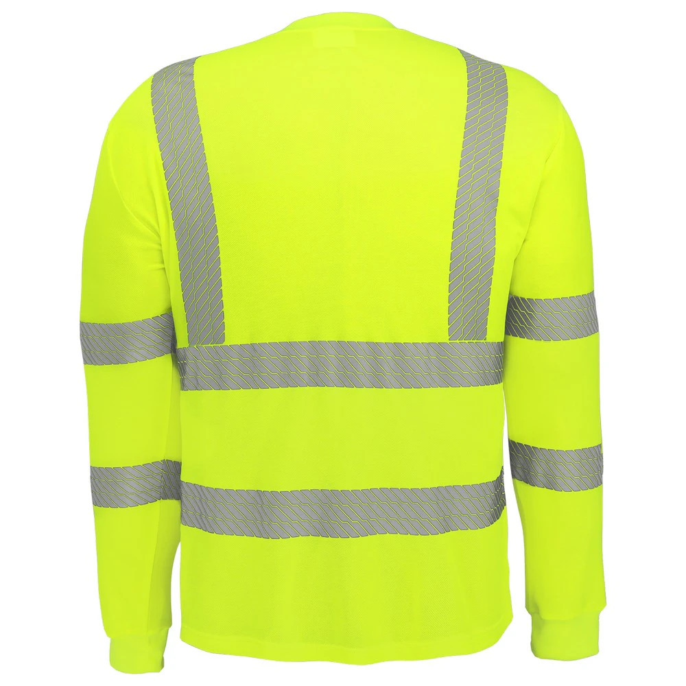 Global Glove GLO-217LS FrogWear HV Premium High-Performance Self-Wicking Bamboo/Polyester Long-Sleeved Shirt