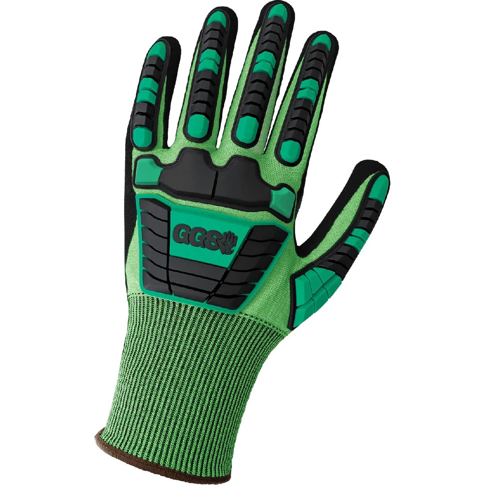 Global Glove CIA799XFT Vise Gripster C.I.A. rPET Recycled Touchscreen Gloves with Cut and Impact Resistance