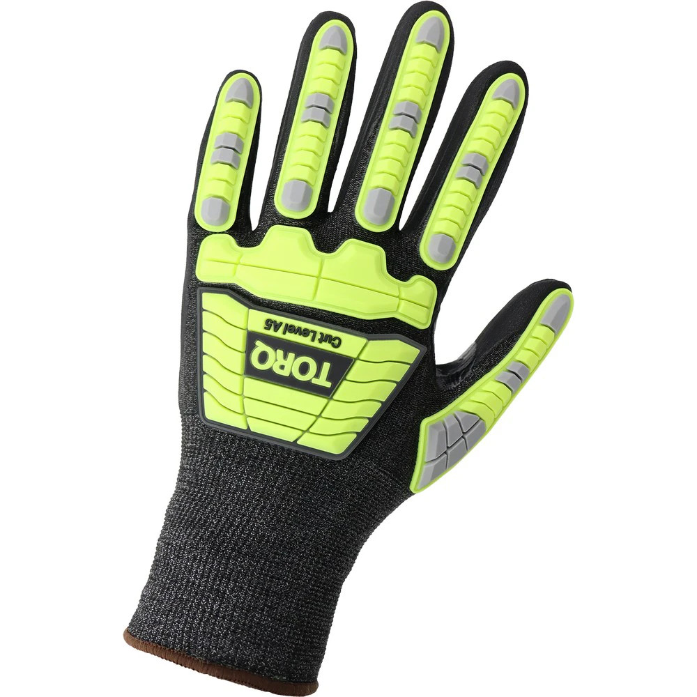 Global Glove CIA951NFT-VP Torq Tuffalene UHMWPE 21-Gauge Vend-Packed Touchscreen Gloves with Multi-Hazard Protection