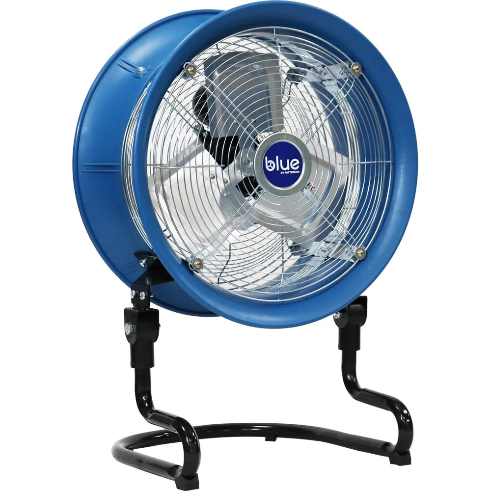 Patterson Fan BLUE2200 Floor Fan, 22" 115V, 6' Cord, Blue