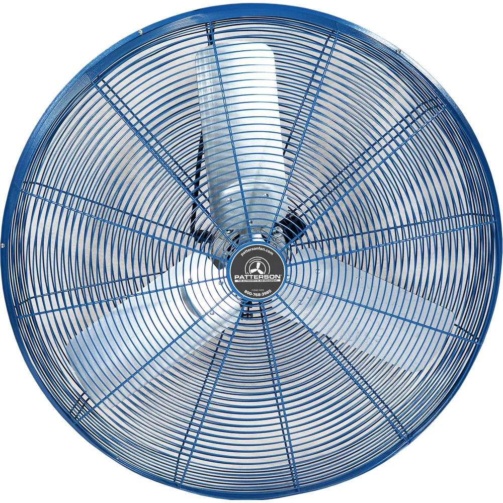 Patterson Fan FPC24A 24" Cage Fan, Blue Workstation Fan