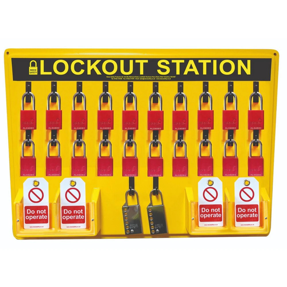 Reece Safety LSE106-1 20 Padlock Lockout Station