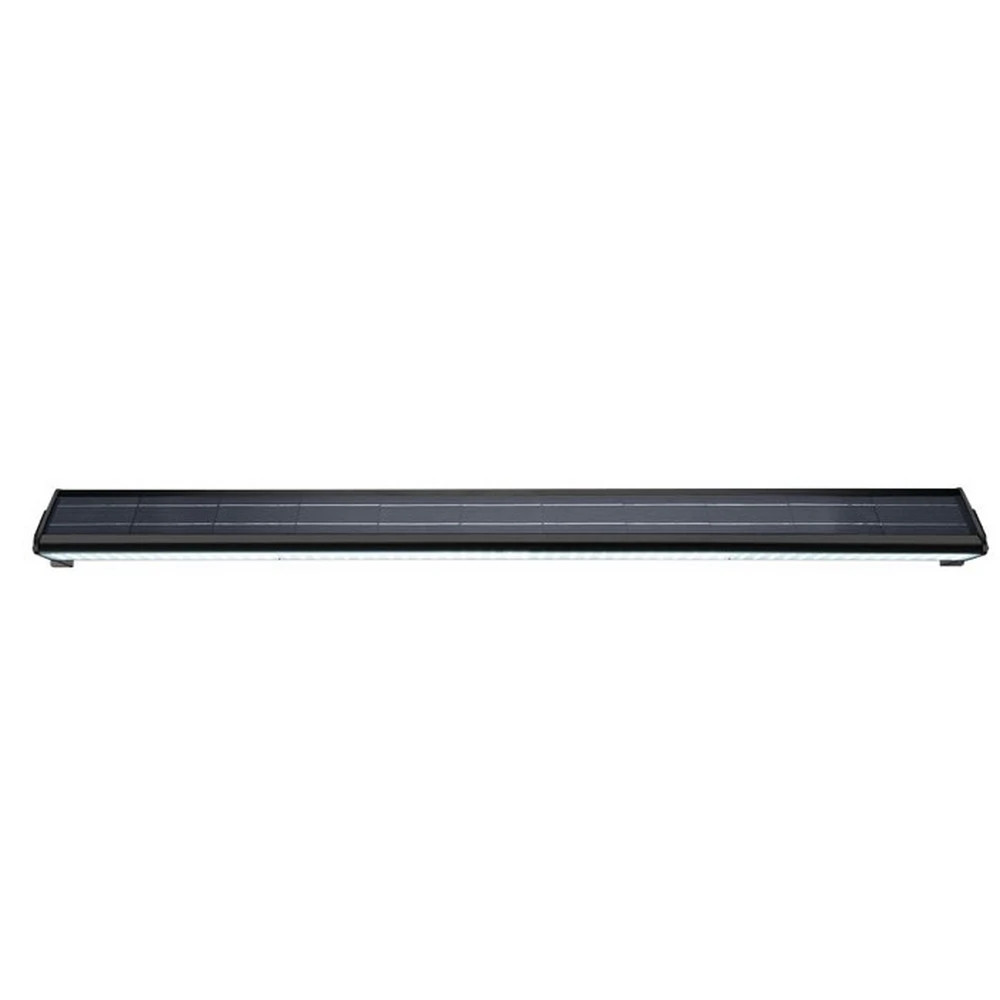 Light Efficient Design SL-SDL-4FT-40K-BK-G2 48" Solar Powered LED Display Light Fixture - 4000K - 2,000 Lumens - Black