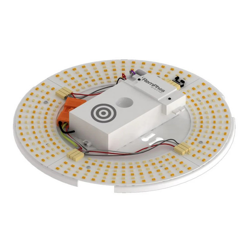 Light Efficient Design RPT-P-LEDCR-G2-9IN-14L-840-FWFC-OCC 9" Circular Drum LED Retrofit Kit - Occupancy Sensor - 6 | 10 | 16 | 22W - CCT Selectable - 780 thru 3,214 Lumens - 120-277V