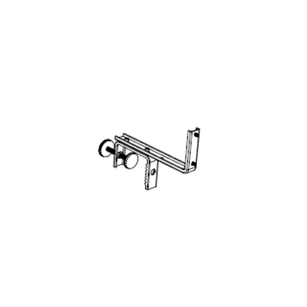 Light Efficient Design RP-SDL-BK-LB-G1 7.5â€ Long Arm Bracket for LED Solar Display Light Fixture