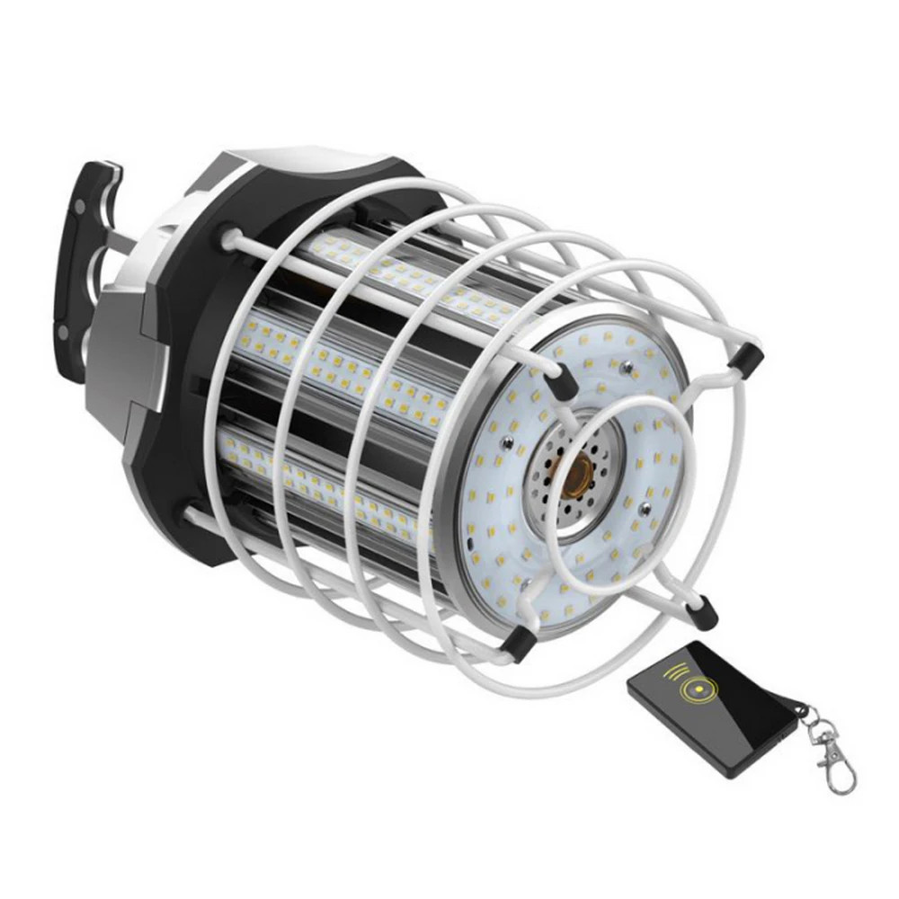 Light Efficient Design LED-9006-50K LED Temporary Work Light - 60W - 5000K - 6,600 Lumens - 20' Power Cord Included - 120V