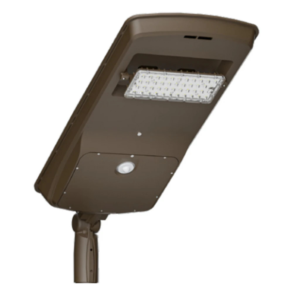 Light Efficient Design RP-SAL-30W-50K-SF-DB-G2 Solar Powered LED Area Light - 5000K - 6,000 Lumens - Dark Bronze