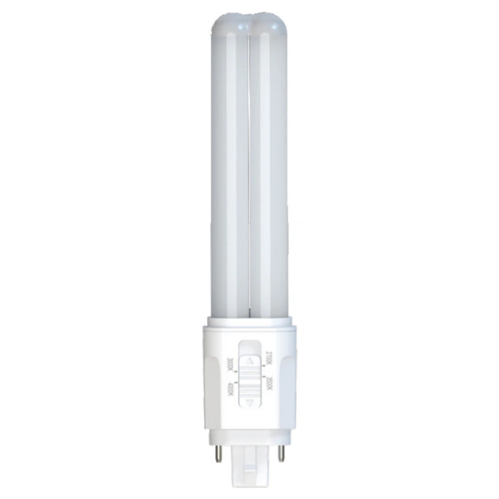 Light Efficient Design LED-7310-FC-G4 2-Pin LED PL Retrofit Lamp - G24d/G24q Base - 9W - CCT Selectable - 1,243 Lumens - Omni-Directional - 120-277V