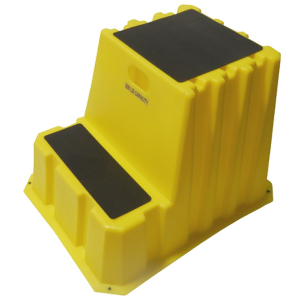 DPI NTXST-2 Tall Nestable Plastic Steps 33X26X24, Yellow