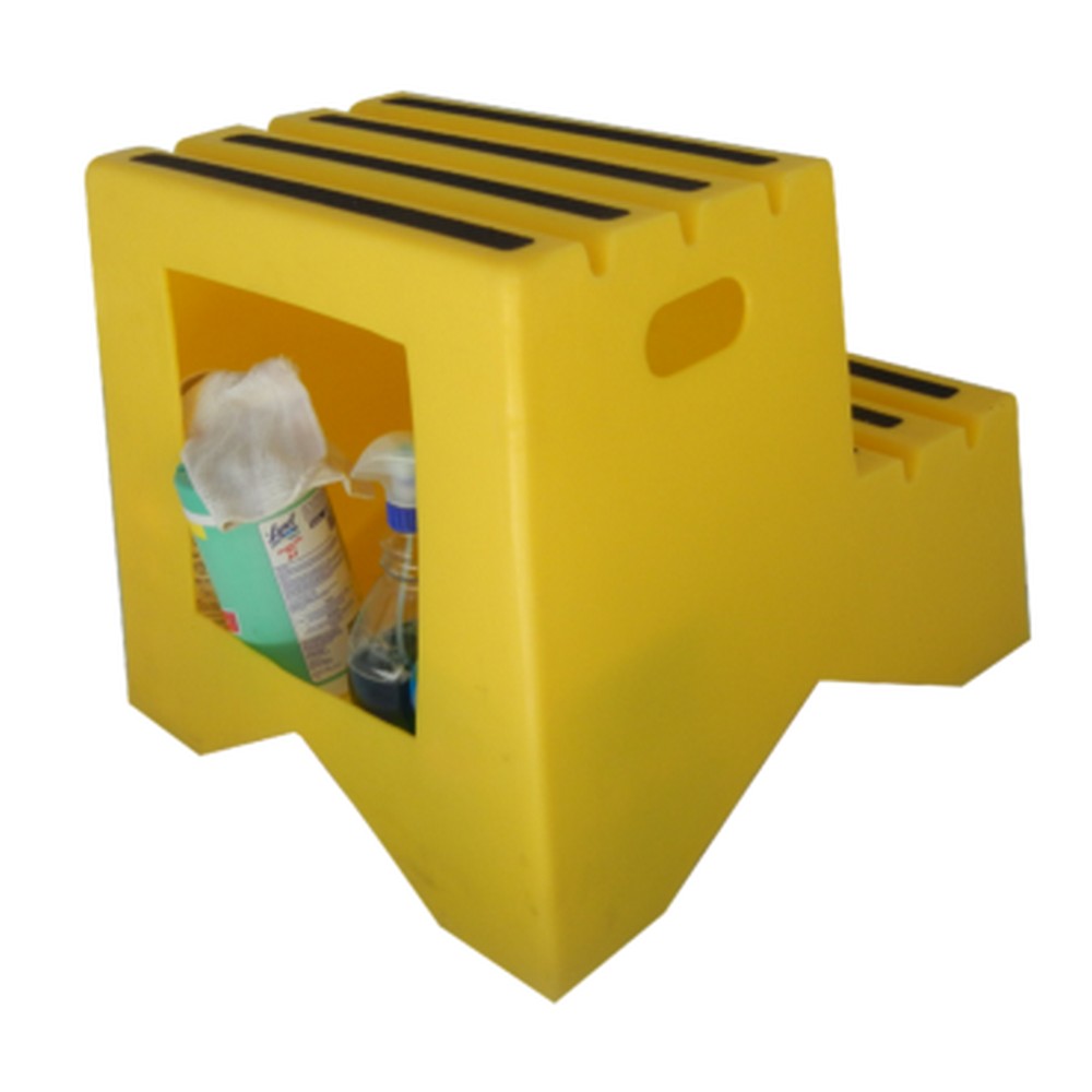 DPI ST217 Plastic Steps 24X21X19, Yellow